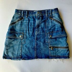 Free People distressed Jean mini